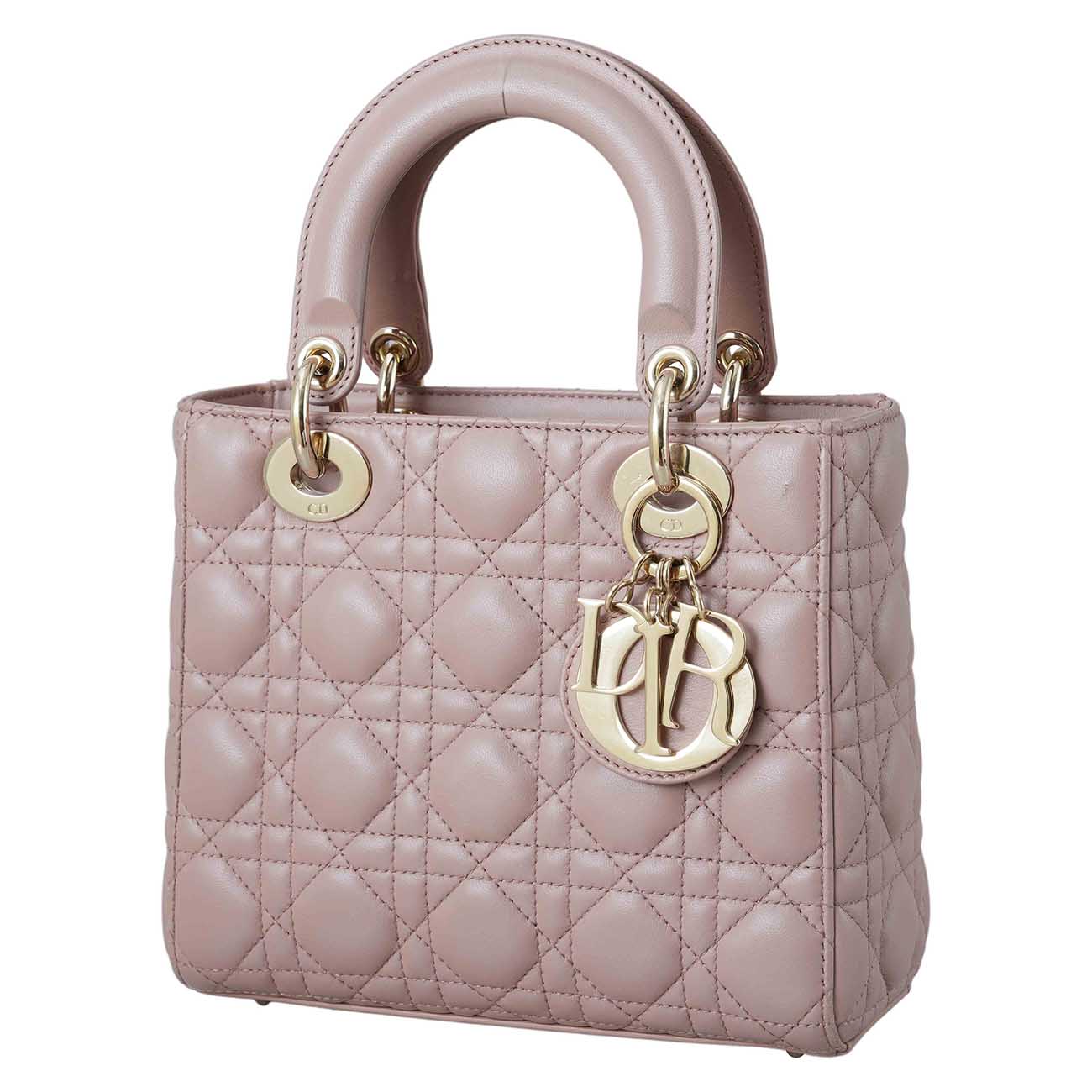 CHRISTIAN DIOR(USED)크리스찬디올 레이디디올 스몰 토트 겸 숄더백